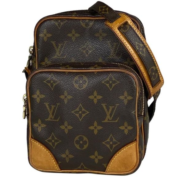 Louis Vuitton Amazon Crossbody Shoulder Bag Monogram Brown - Picture 1 of 4